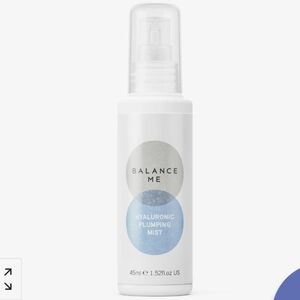 Balance Me Hyaluronic Plumping Mist 1.52 Oz. BNIB Plump + Hydrate All Skin Types